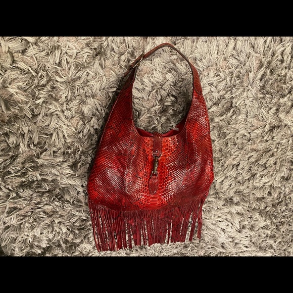 New Gucci Python Handbag - Picture 5 of 12